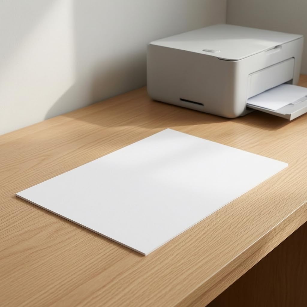 Beschichtete Papierbögen Druckpapier Karton Visitenkartenpapier Bastelpapier mit Matter Oberfläche für Doppelseitigen Tintenstrahldruck für, A3 250g Farbsprüh-Karton 50 Blatt