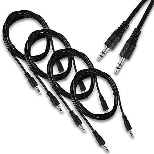 Harper Grove, Cable AUX Jack 3.5mm macho 3ft x4 negro miniatura 1