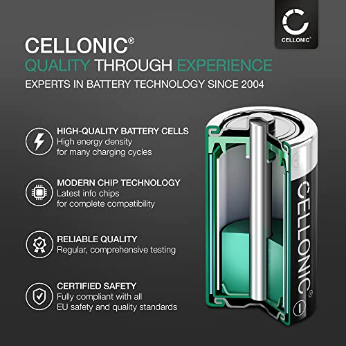 CELLONIC, Akku für Hundehalsband kompatibel mit Petsafe PIG22-11869, Deluxe Little Dog Spray Bark Control Collar, PBC00-10782 (150mAh, 3V) Ersatzakku Li-MnO2 3V