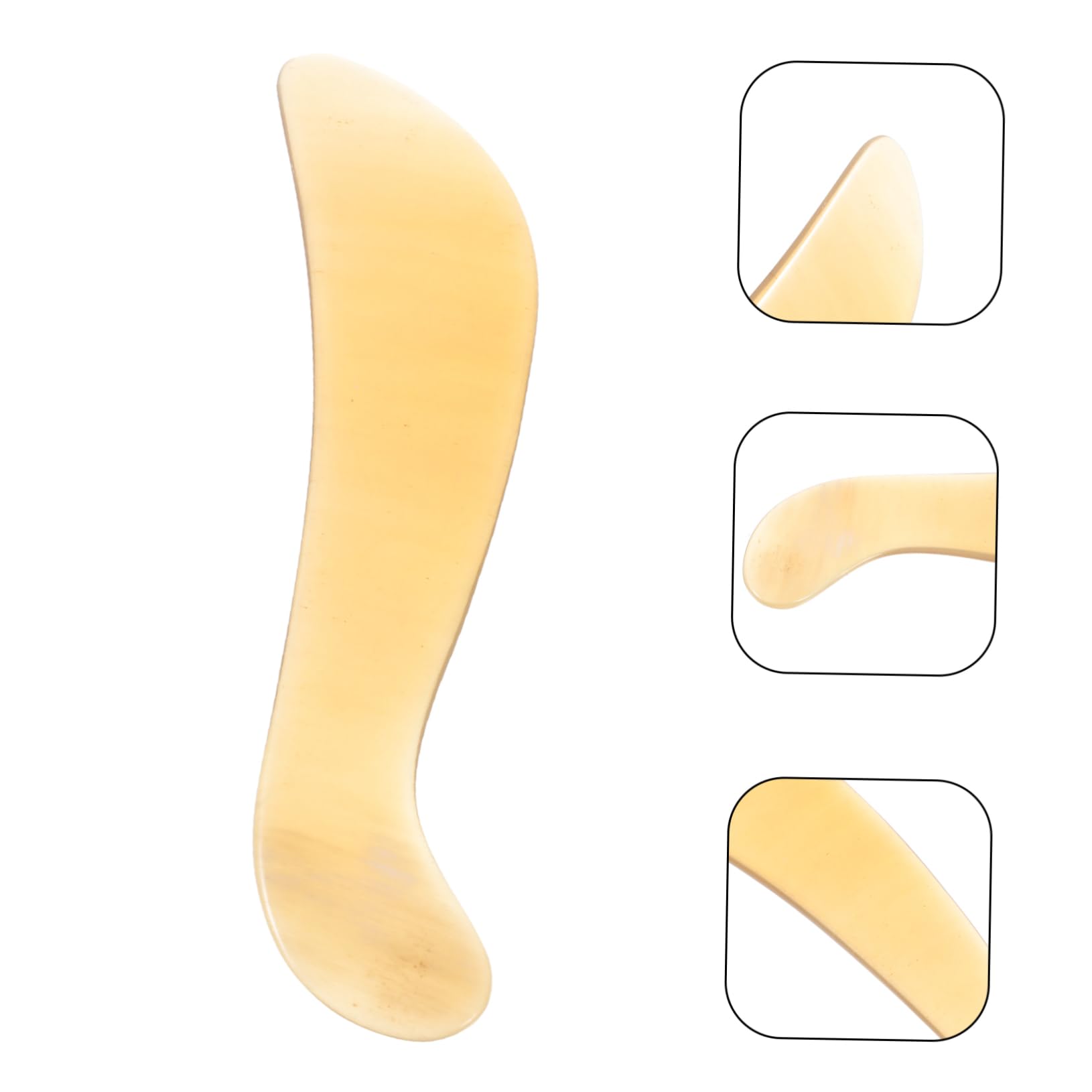 FRCOLOR 3 Pezzi Stick Gua Sha Strumento Per Massaggio Viso Corpo Raschiatura Strumento Bastoncino Rotante E Guasha Board