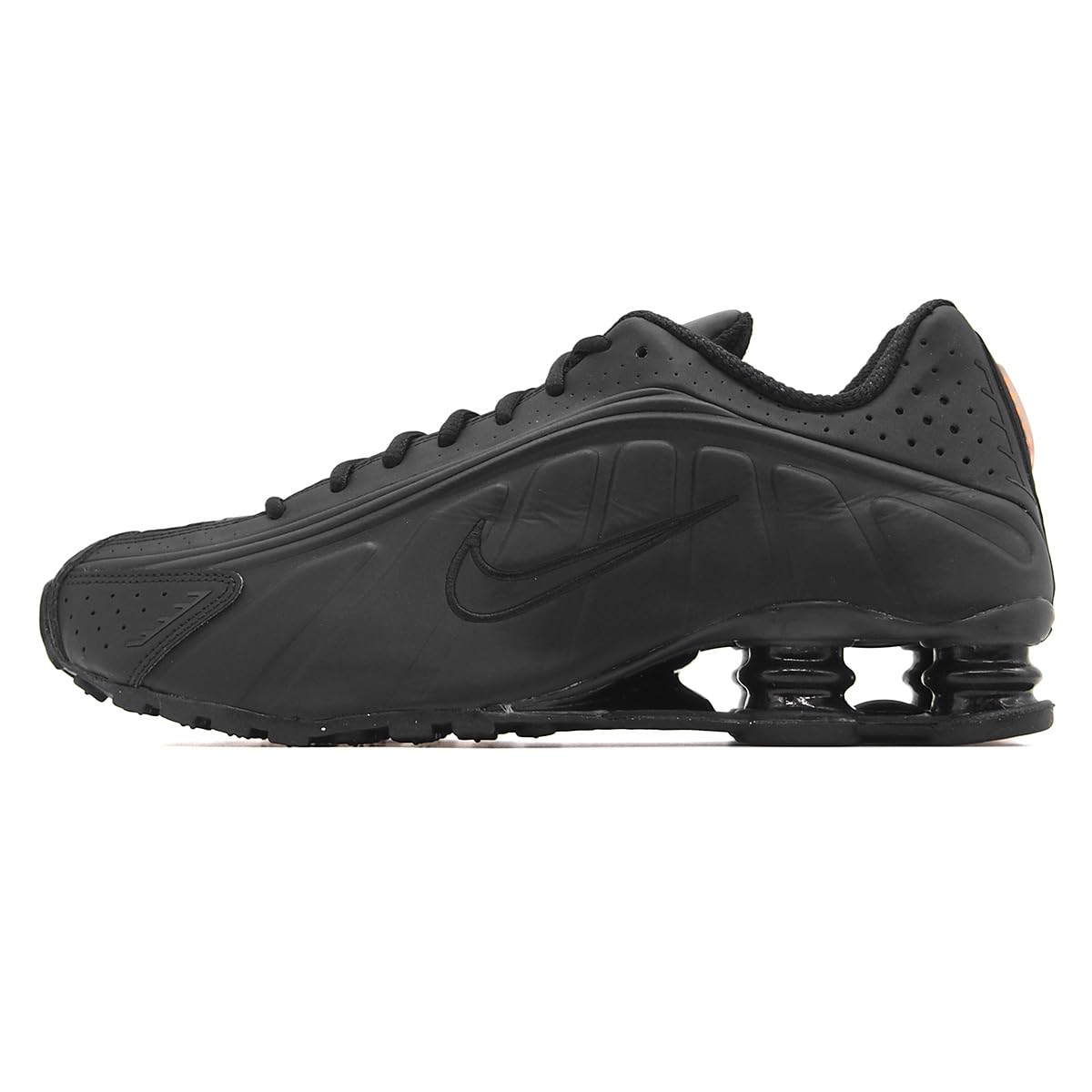 NIKE SHOX R4 AR3565-004 ショックスR4スニーカー24 Amazon | [ナイキ] WMNS SHOX R4 BLACK/BLACK/BLACK/MAX ORANGE