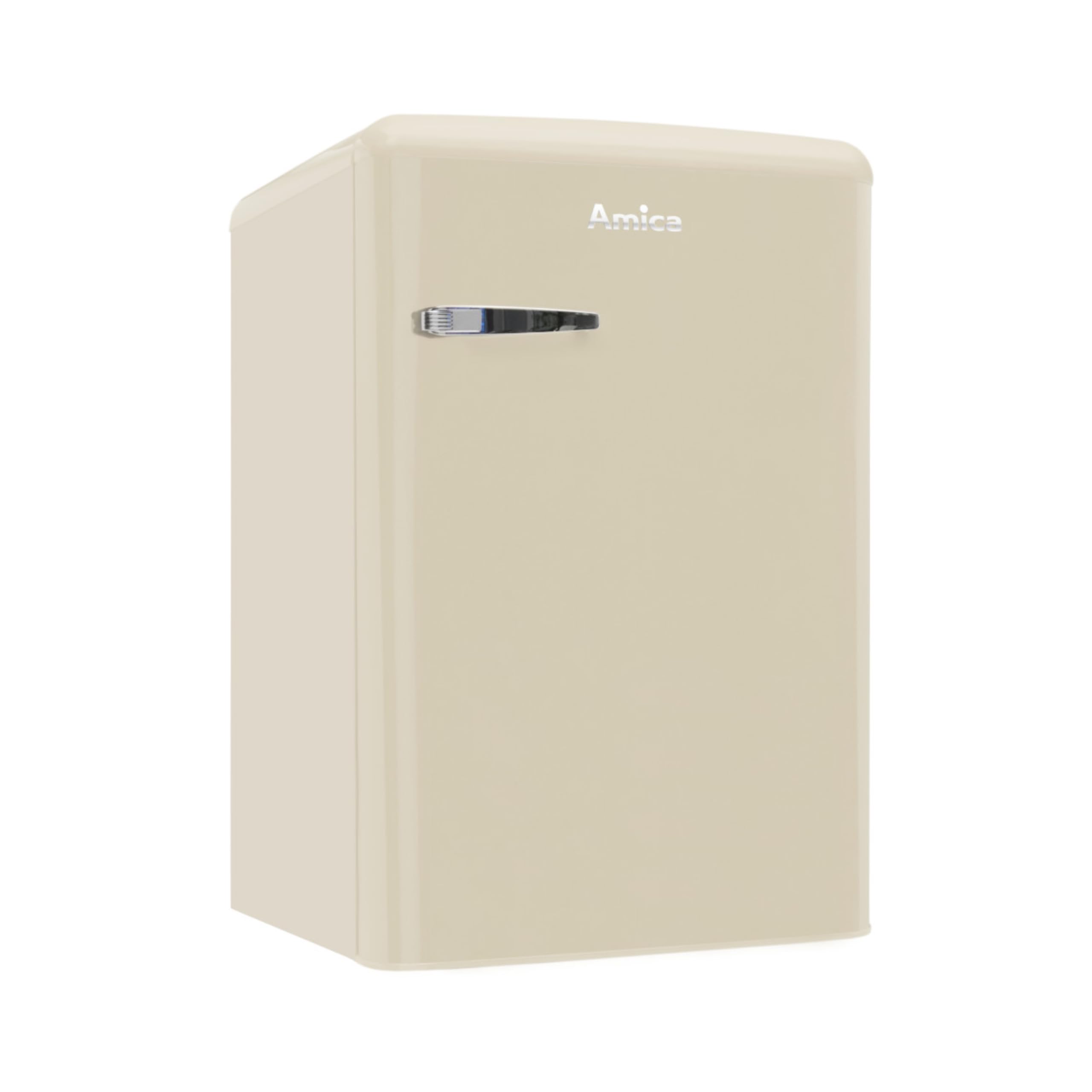 Amica Retro Kühl-Gefrierkombination 108 L 87,5 x 55 x 61,5 cm KS 15615 B