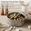 KOKHUB Pots and Pans Set 8 Pcs, Vintage Stainless Steel Cookware Set Non-Toxic, PFOA/PFOS/PTFE Free, Kitchen Cooking Set with Frying Pans, Saucepans, Oven & Dishwasher Safe, Induction Compatible #3