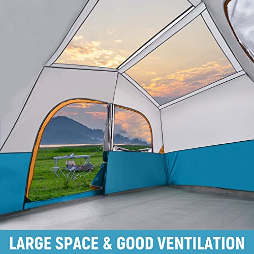 Instant Pop Up Camping Tent 8-Person