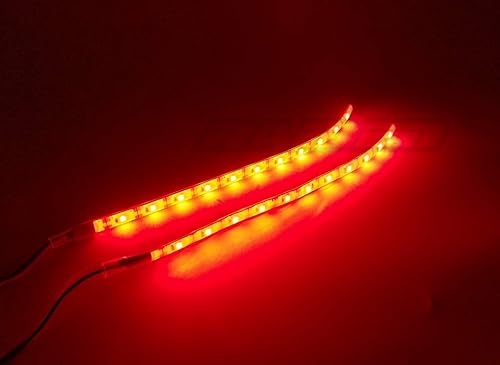 Sistema de iluminación LED de luz de chasis para Traxxas Escala 1/5 X-MAXX (rojo)