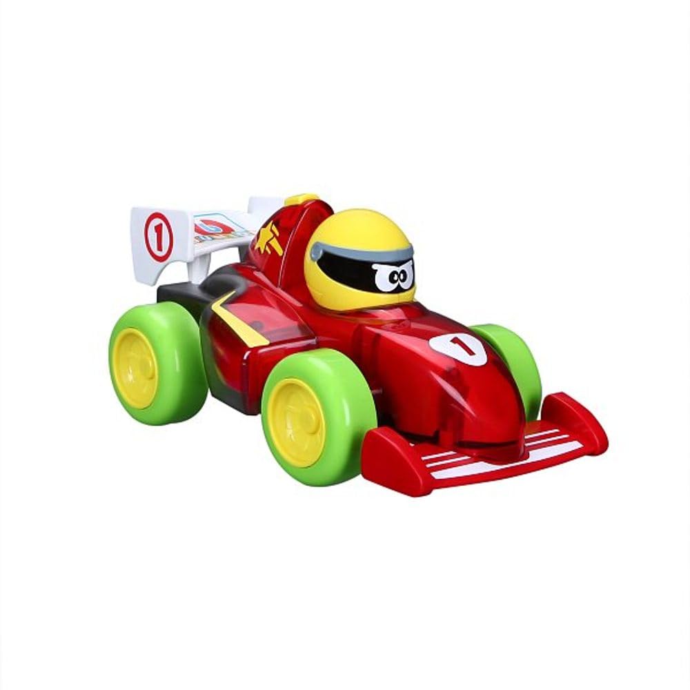 Bburago BB JUNIOR PUSH & GLOW F1 Lights and Sounds Race Car Toy