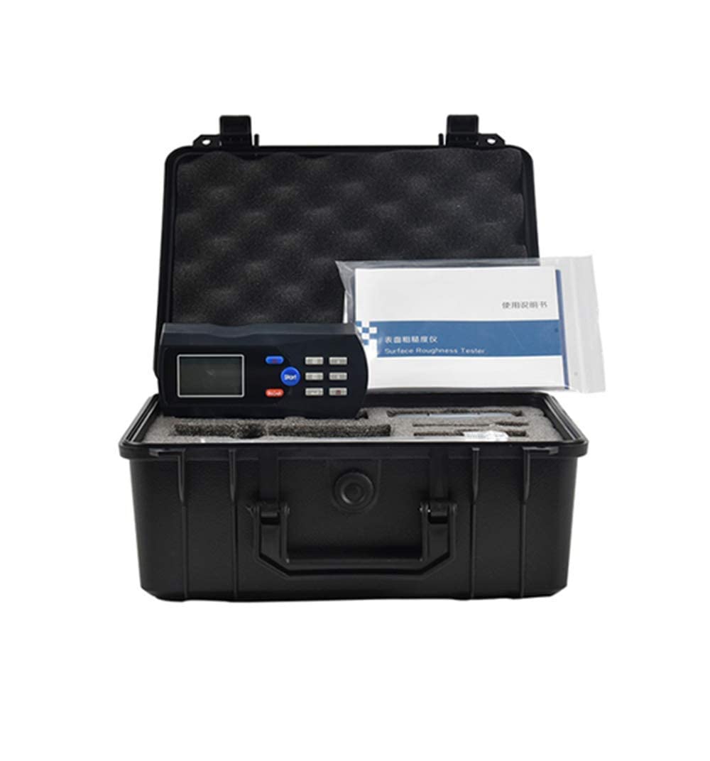 Misuratore di rugosità superficiale, tester di rugosità superficiale, misuratore di profilo, misuratore con diversi parametri, misurazione display LCD Ra Rz Ry Rq Rp Rm Rt
