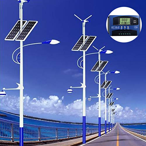 Solaranlage Mppt-ladecontroller 12v / 24v Solarpanel Batterieladeregler 30a Mit LCD-anzeigen-USB-anschluss – Bild 7