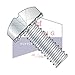 M5-0.8 x 8 mm SEMS Screws / External Tooth Washer / Phillips / Pan Head / Steel / Zinc / ISO7045 (QUANTITY: 3,000 pcs)