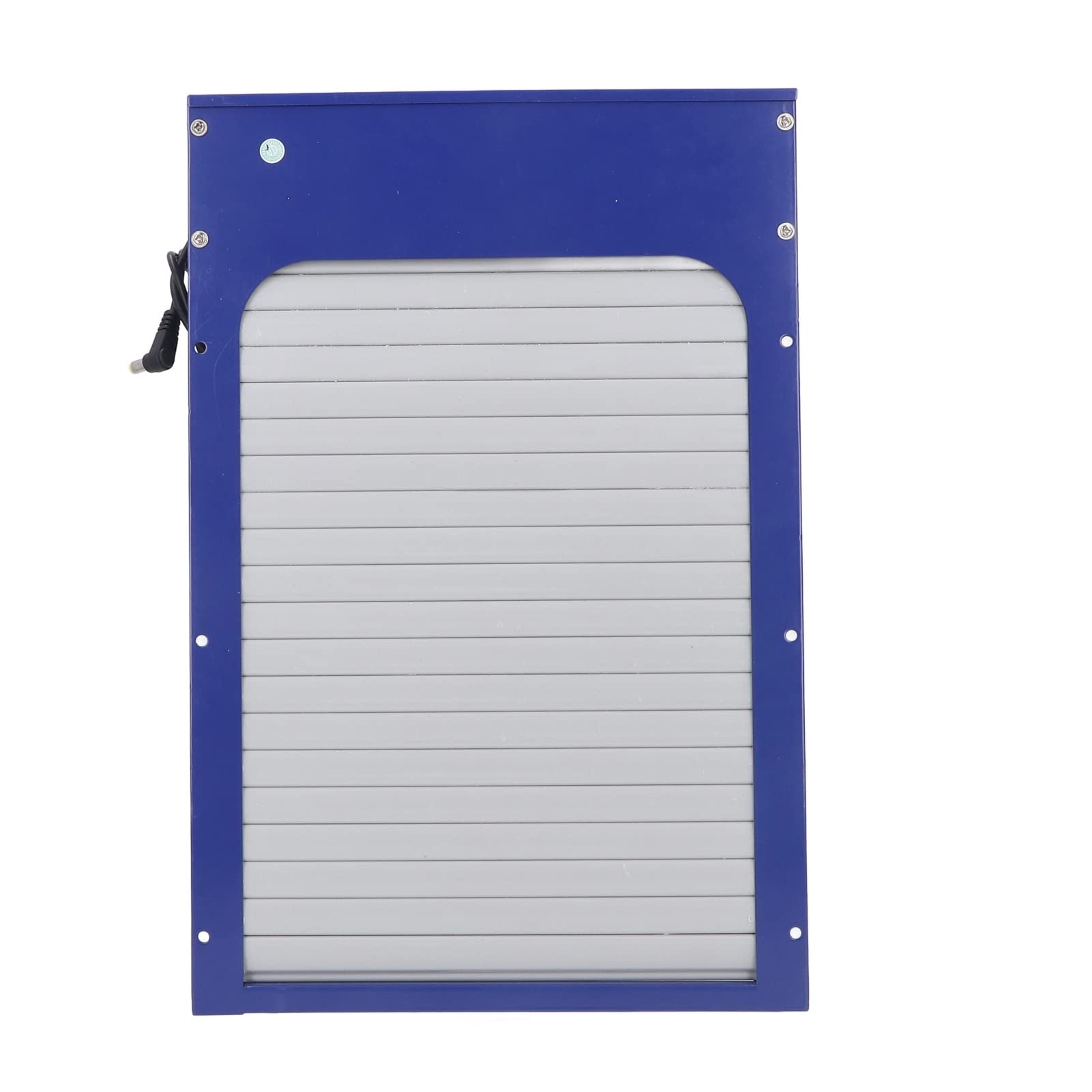 Greensen Porta Automatica Per Pollaio Con Batteria, Apriporta Con Timer E Display Led, 28,5 X 20,5 Cm, Apriporta Per Galline Con Sensore Luce, Facile Da Installare
