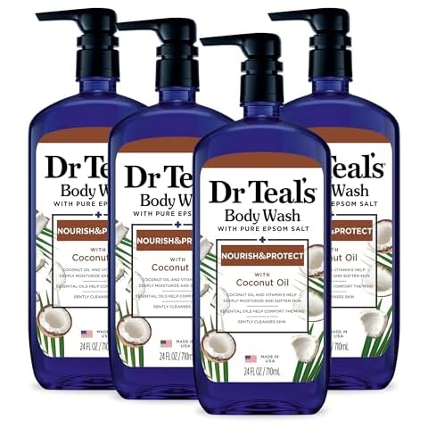 Dr Teal's Epsom Salt Body Wash Cover
