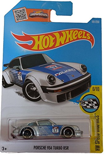 Hot Wheels 2016 HW Speed Graphics Porsche 934 RSR 181/250, Silver