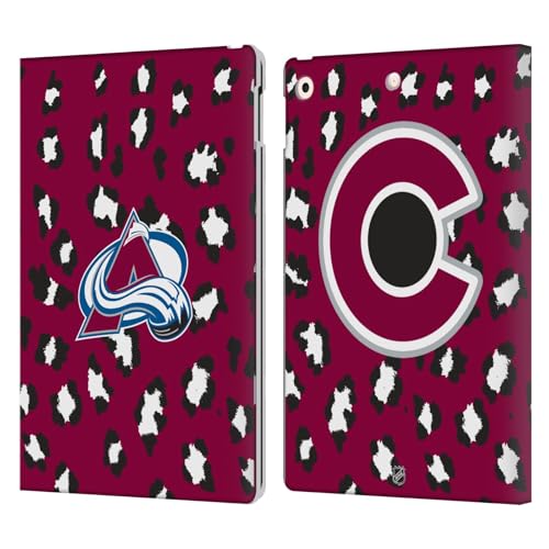 Protection iPad 10.2 antichoc en cuir NHL Colorado Avalanche pour éviter les rayures