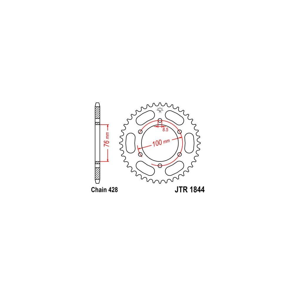 Kit Trasmissione S-AC 14-48-132 DID428H C