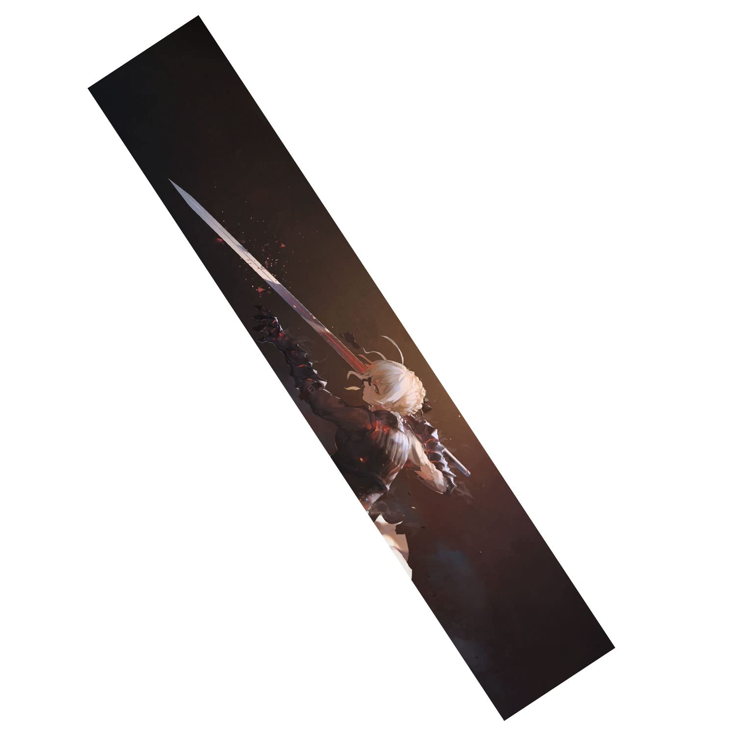 Fortoo47"X10" Skateboard Longboard Dancing Board Waterproof Diamond Griptape Sheet Sticker Deck Sandpaper