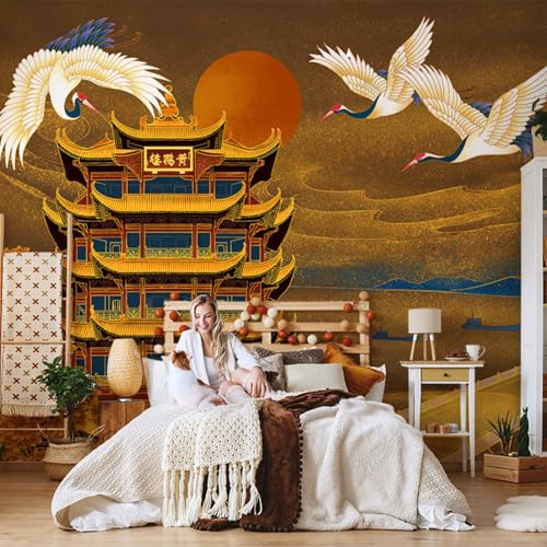 Fresque panoramique 3D pour masquer un mur imperfections décoration non tissé chambre - 3
