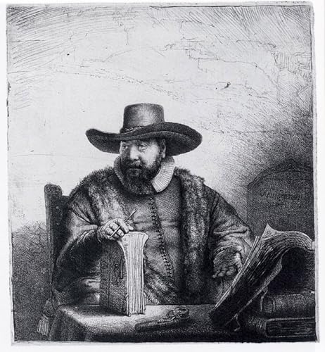 Tableaux portrait de Cornelis Claesz Rembrandt pour decoration de bureau élégante