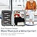 Suitcase for Wine With 12 Bottle Capacity, Durable Shipping Box, Travel Case With TSA Lock, Versatile Carrier, Removable Inserts and Silent Spinner Wheels (Midnight Black)