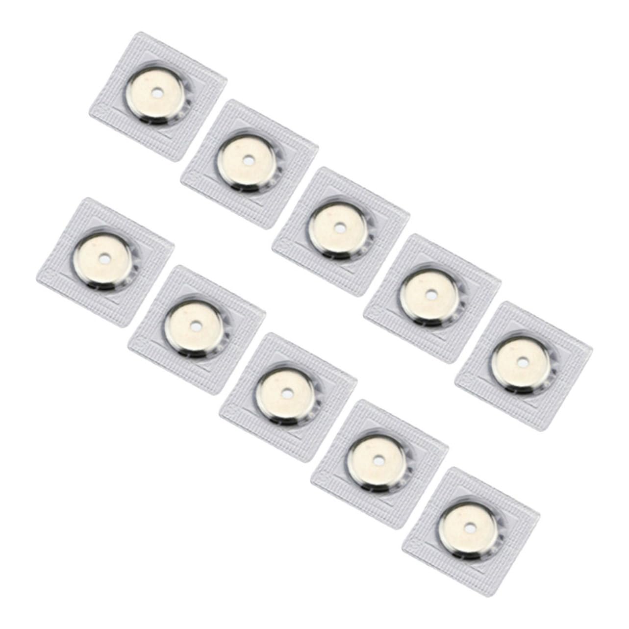 NUOBESTY 30 Pares De Botones De Hebilla Magnética Broches Para Coser Broches De Costura Cierres Magnéticos Para Bolsos Broches Para Ropa Broches Magnéticos Para Bolsos De Plástico