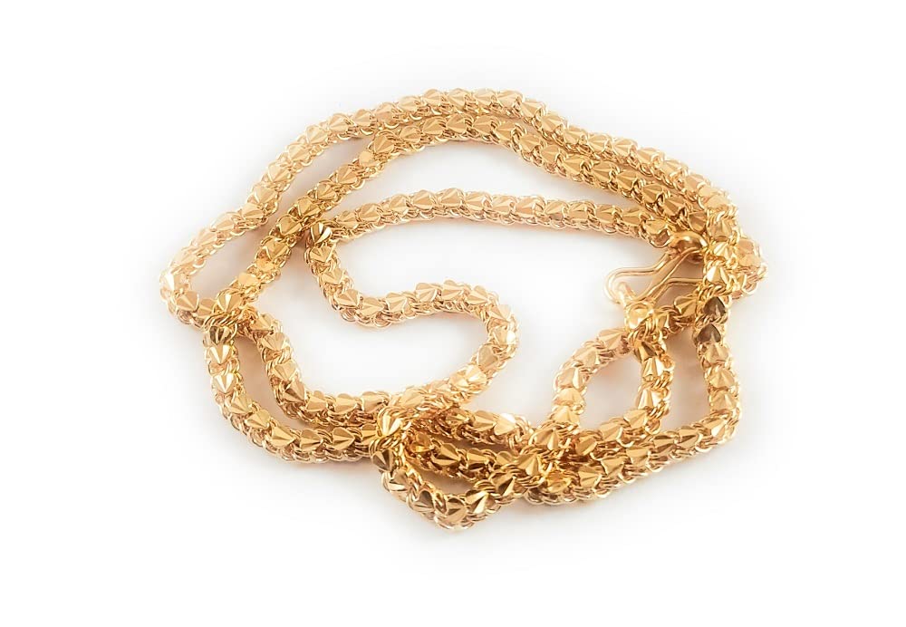 LOVELY DREAMS 1 Gram Gold Plated Fashion Jewellery Traditional Covering Muruku Thali Saradu Chain for Women & Girls (Classic) (B0BSTZT147) Amazon Price History, Amazon Price Tracker