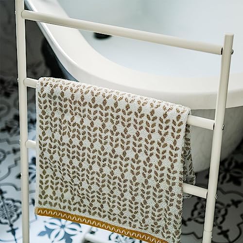 Yorkshire Homeware 3 Tier Towel Rails Towel Holder Toilet Roll Free Standing Towel Stand Towel Drying Rack Towel Rack Towel Holder Stands Metal Towel Rack Scarf Rack Coat Rack Drying Shelf (White) - Cosy Home Interiors Yorkshire Homeware 3 Tier Towel Rails Towel Holder Toilet Roll Free Standing Towel Stand Towel Drying Rack Towel Rack Towel Holder Stands Metal Towel Rack Scarf Rack Coat Rack Drying Shelf (White) - Image 6