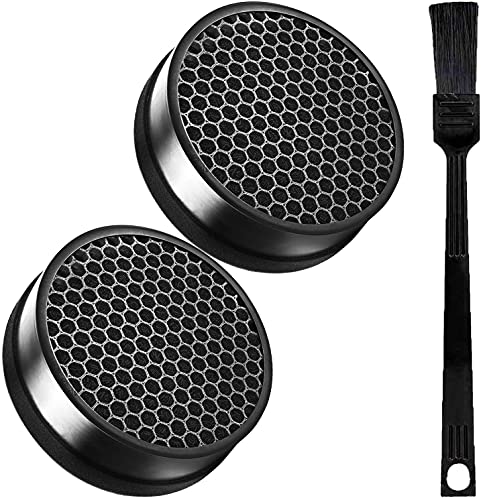 PartsBroz HEPA- und Aktivkohlefilter (2er- Pack) für LEVOIT Luftreiniger LV- H132, 3- stufige Filtration und 1 Reinigungsbürste