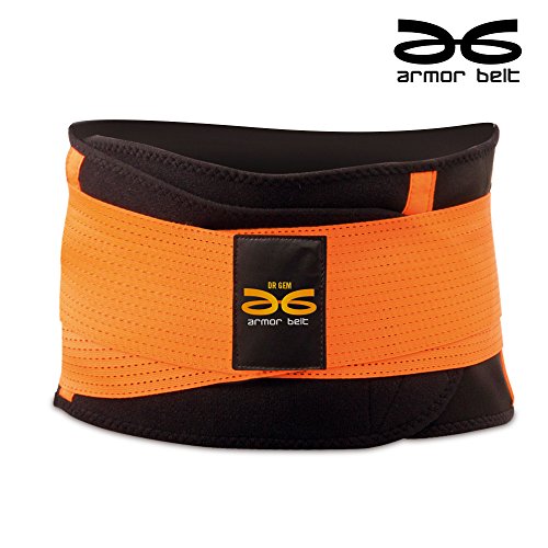 Dr · Gem Armor Faja Deportiva correzioni e Bassa, Unisex Adulto, Unisex Adulto, IG109570, Nero, M