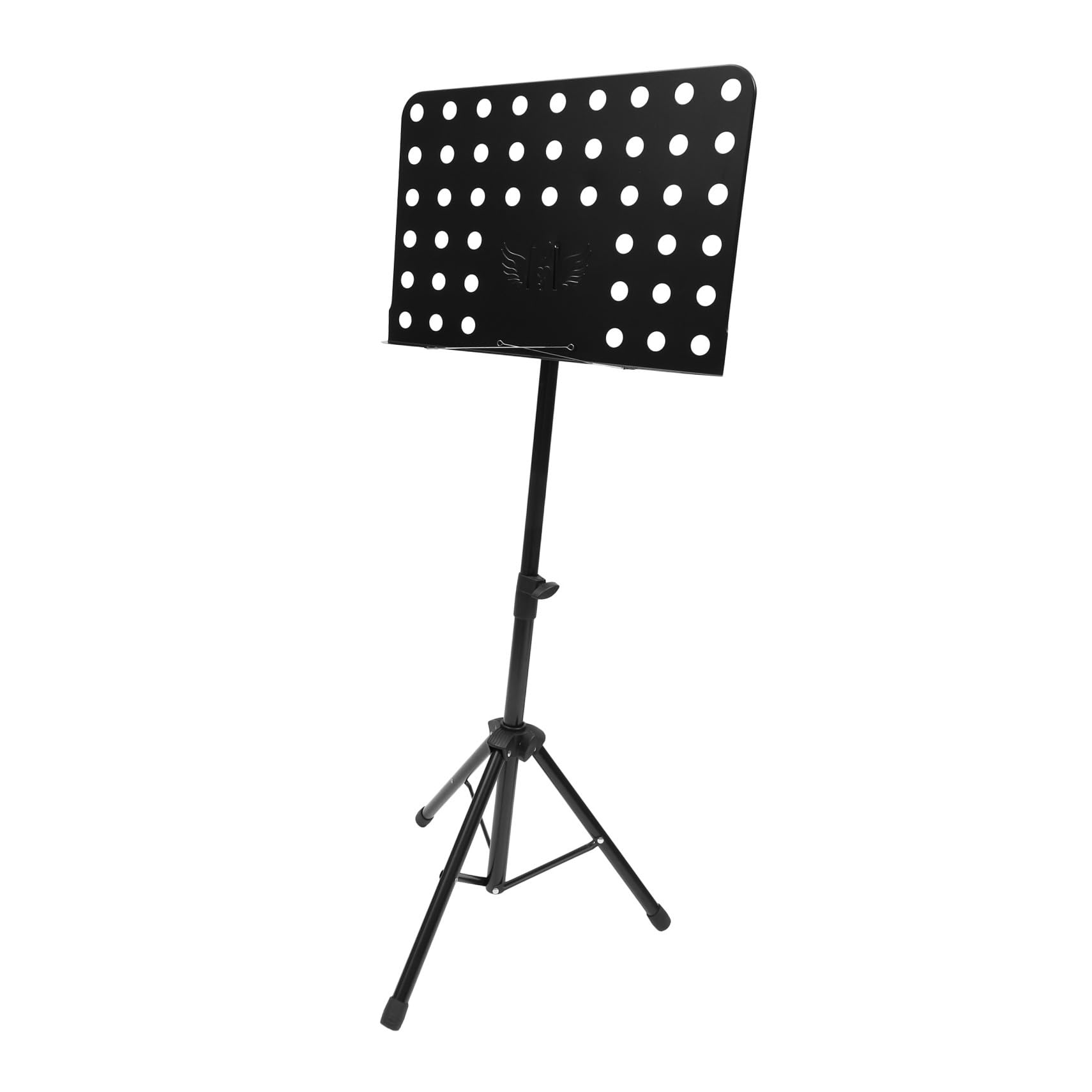 1stück Tragbarer Notenständer Für Violine Faltbarer Musikständer Schwarz Höhenverstellbar Für Orchester Gitarre Und Klavier Für Musiker Und Schüler