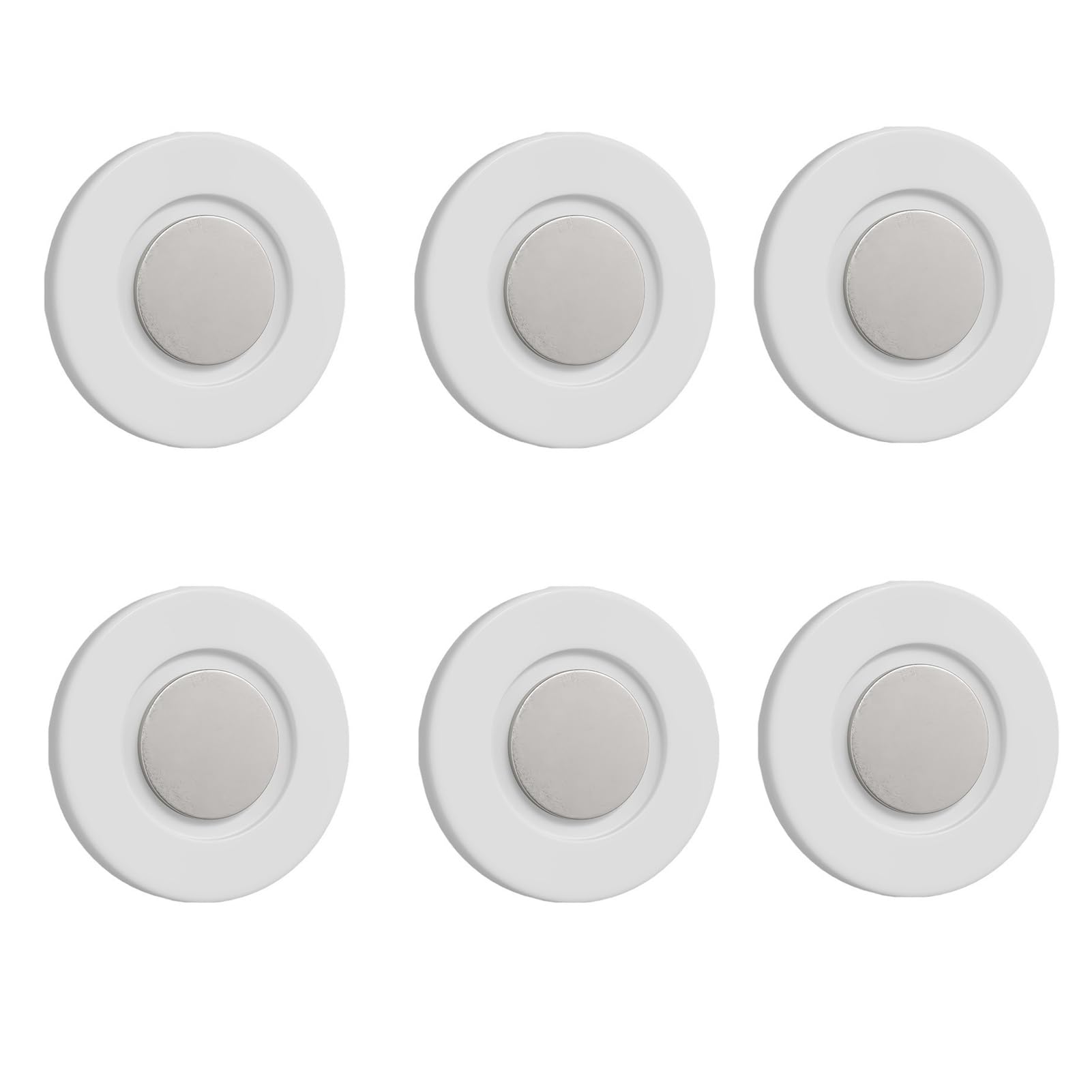 Yixannx 6Pcs Remote Wall Holder Simplify Entertainment Center Setup Magnetic Remote Control Holder Control Wall Mount,
