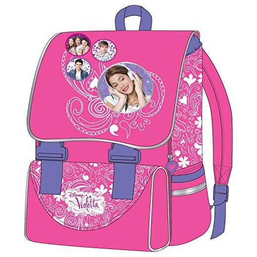 Zaino Scuola VIOLETTA "MY SONG" mod. ESTENSIBILE cartella bambina