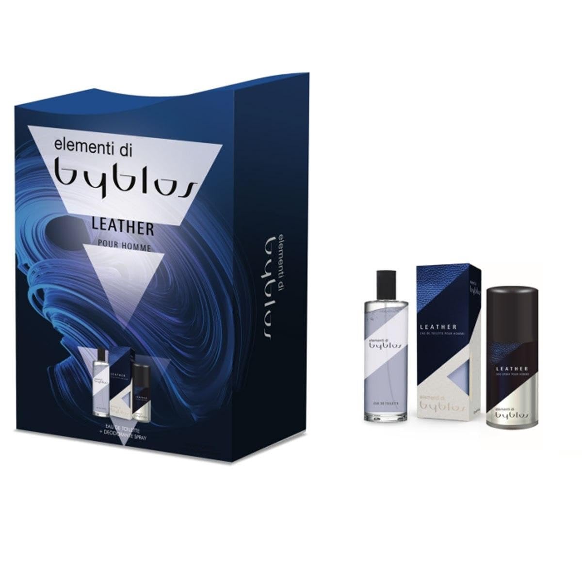 Byblos Leather Kit Uomo Eau De Toilette 120 + Deodorante 150-image