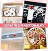 6 Pcs Heart Car Vent Clips for Women, Bling Heart Car Air Fresheners Bling Crystal Rhinestone Decorative Accessories for Easy Installation and Interior Decor, White Red and Pink #5