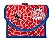 Wedo 2413102 Brustbeutel Spider, mit Münzfach und Sichtfach für Fahrkarte, Rot, 14 x 10,8 x 0,7 cm