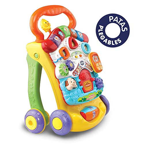 Miniatura 3 de VTech-Baby Andador andandín 2 en 1, Correpasillos con música y luces | Certificado CE + EN71, Bebés 6-36 meses, patas plegables, panel extraíble, 46 x 33.3 x 45 cm, 2 pilas AA, versión ESP