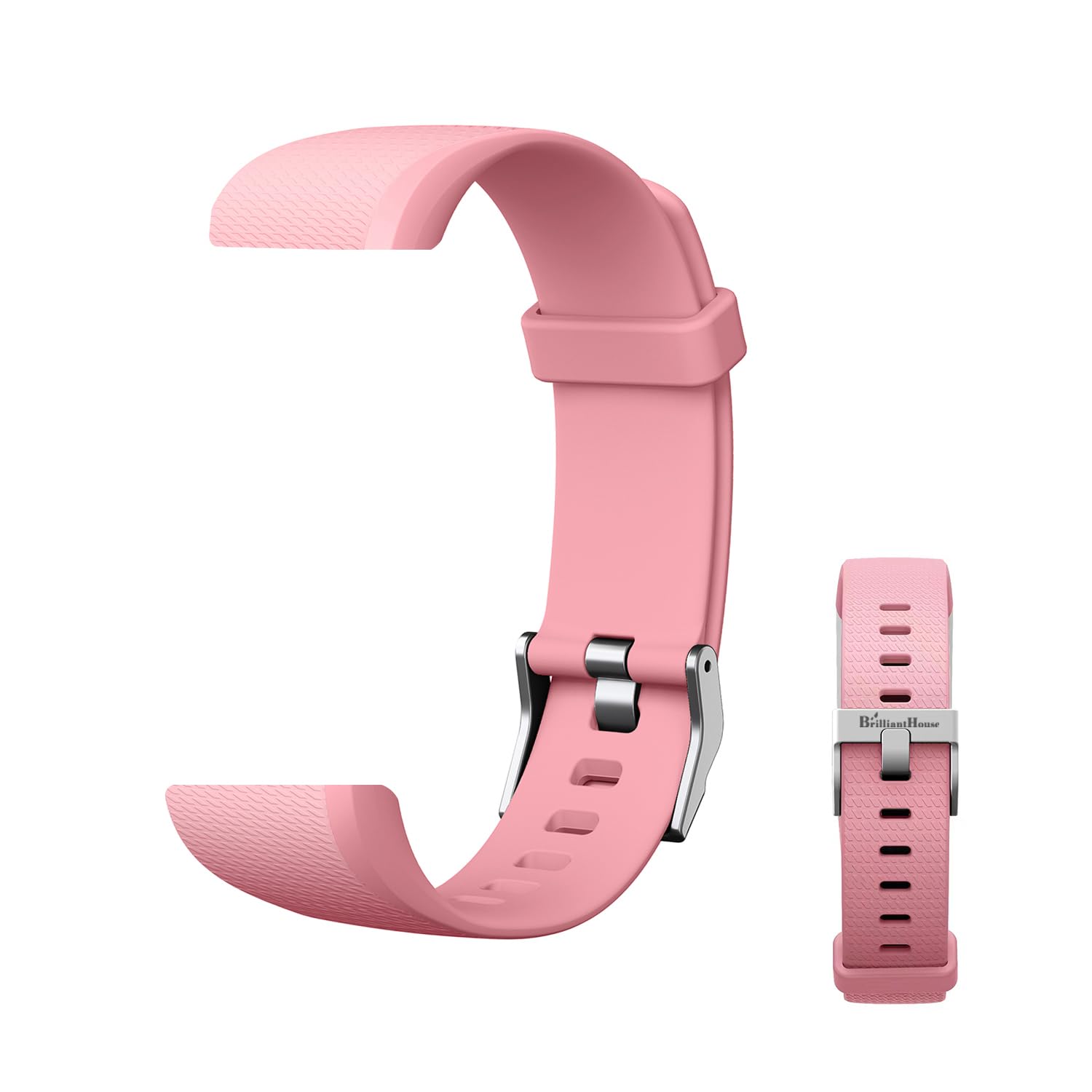 Wrist Bands Replacement - Replacement Band Smart Watch Slim Fitness Tracker Band for S5 Fitness Tracker Activity Tracker (Black)-image-40