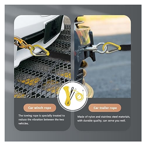 Cuerda cabrestante premium con funda protectora antitirones para ATV 5