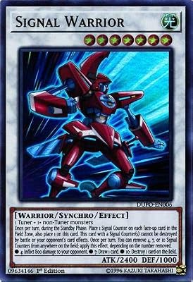 Yu-Gi-Oh! - Signal Warrior - DUPO-EN006 - Ultra Rare - 1st Edition - Duel Power