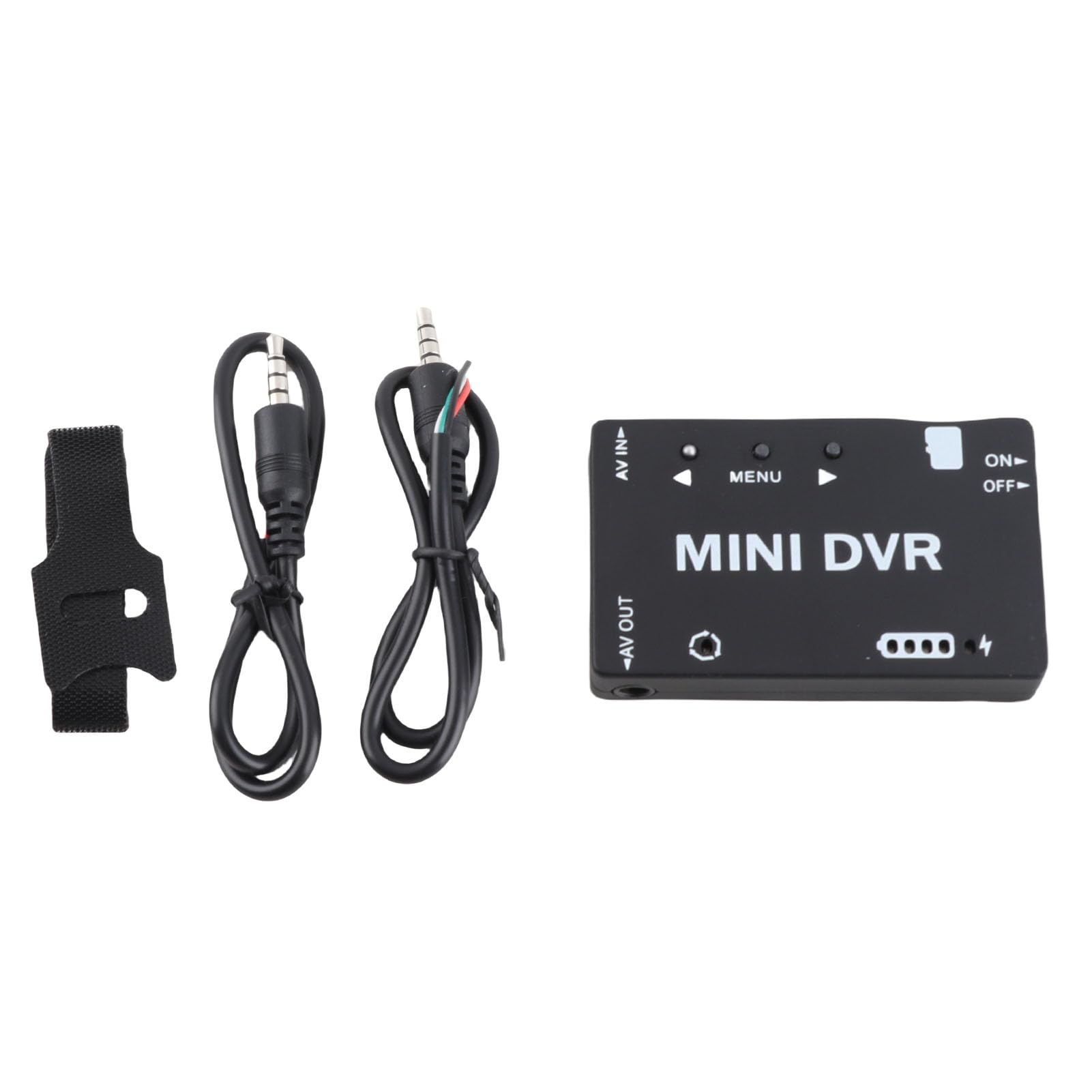 Moduł Mini FPV DVR, Przełączany NTSC PAL Wbudowana Bateria z Wielojęzycznym Menu Nagrywanie HD dla Modelu RC RC Drone Akcesoria Wyścigi Samochodowe