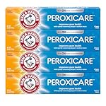 ARM & HAMMER Peroxicare Toothpaste for Gum Health, Baking Soda Toothpaste, Clean Mint, 6.0 oz (Pack of 4