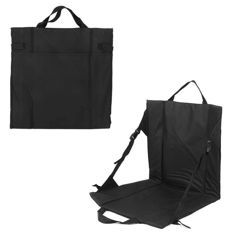 Pilipane Stadium Seat with Back Support, Foldable Stadium Chair with Removable Padded Comfy Foam Cushion, Wide Bleacher Seats for Stadium Outdoor Camping Equipment