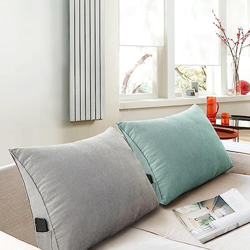 Coussin de dossier triangulaire ergonomique en mousse de qualité pour lit - 7