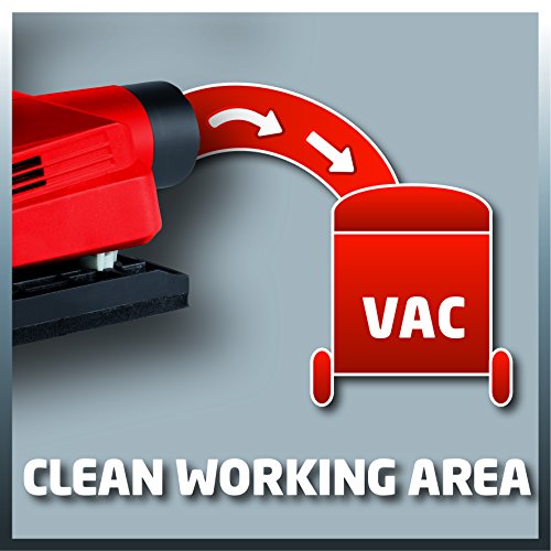 Miniatura 6 de Einhell Lijadora orbital TC-OS 1520 | 150 W | recorrido oscilante de 2 mm | hasta 23 000 rpm | 187 x 93 mm | adaptador de aspiración | 3 papeles de lija P120