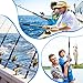 Playexen 6 Pack Fishing Lure Shield, 6 inch Lure Covers for Rod with Hook and Loop Fastener, Fishing Hook Covers Bait Storage Protector (Medium-6inch)