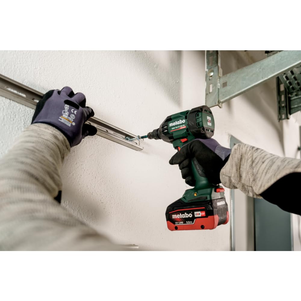 metabo SSW 18 LTX 550 BL Visseuse à Percussion sans Fil, 18 V, 550 Nm