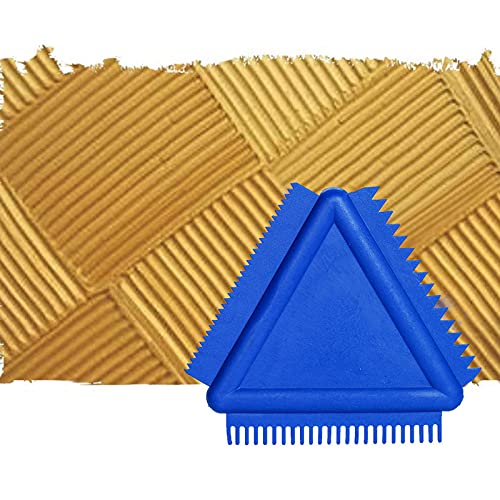 Carkio Wood Graining Painting Tool Set, Art Wallpaper Imitation Wood Grain Tool With Handle Wall Decoration,Empaistic Pattern Roller Painter,Wall Texture Art Painting Tool Set #TOP2