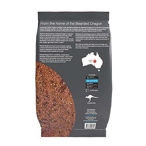 Jurassicnatural DESERT20 Jurassic Natural Australian Desert Dragon Habitat 20Lb Substrate For Bearded Dragons And Other Lizards thumb #1