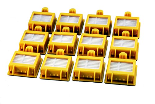 TF - 12 FIltri Hepa per iRobot Roomba 13875