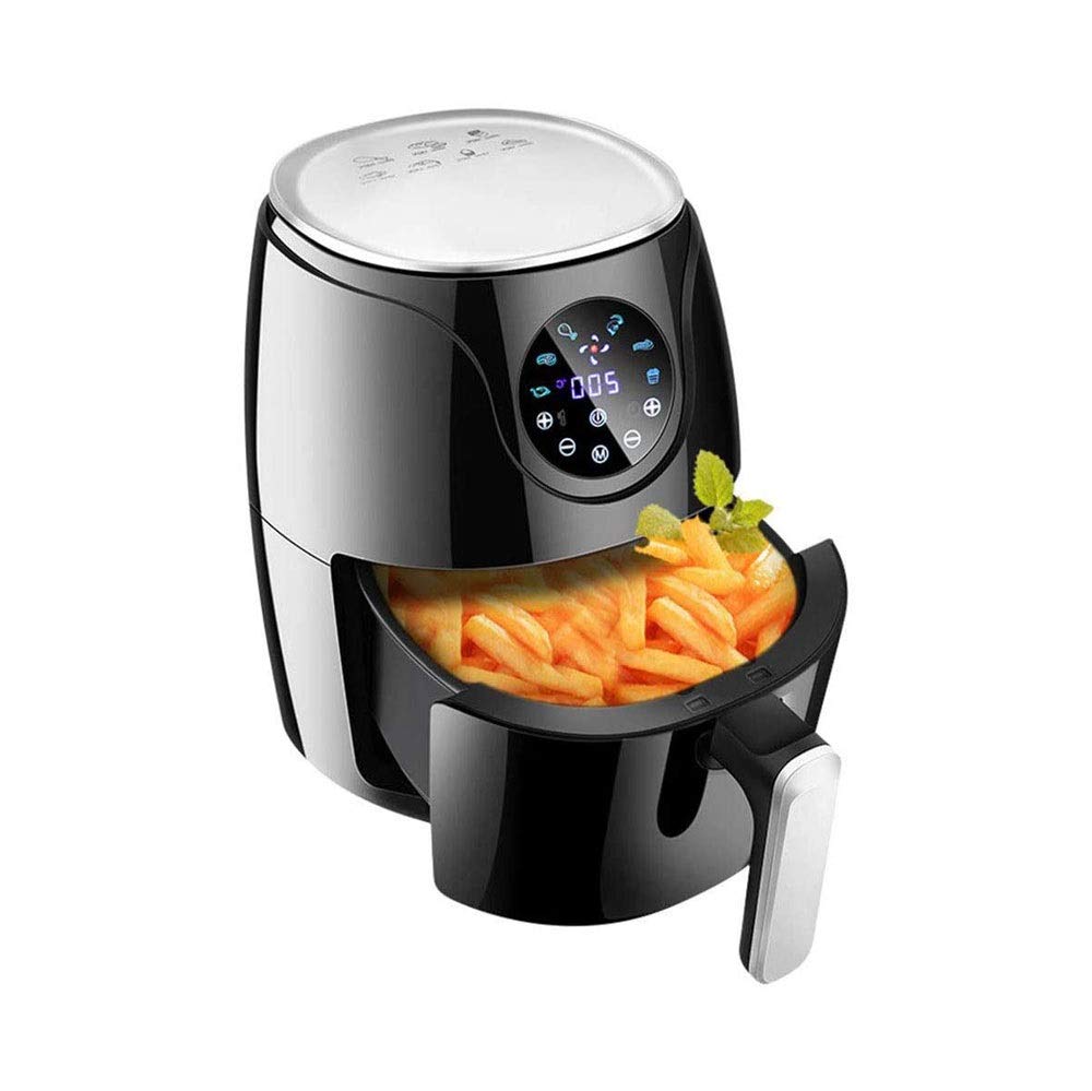 5,5L Grande Capacité Air Fryer, Smart Touch Screen Fryer, Timing
