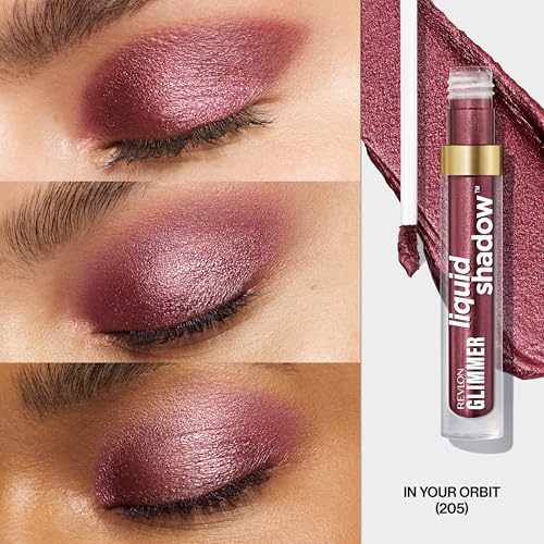 REVLON Glimmer Liquid Shadow, 205 In Your Orbit, 0.10 fl oz - image 2