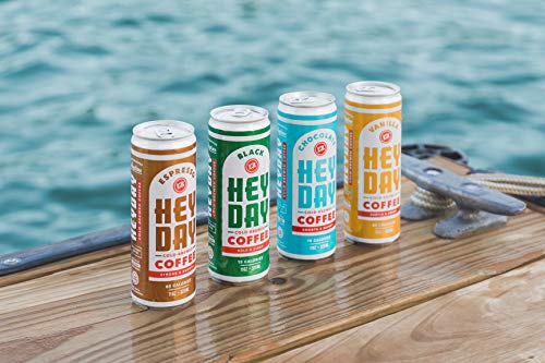 HEYDAY | Cold-Brew Coffee | Vanilla | Fair Trade Certified | Non-GMO | 11oz (12 Count) - Thumbnail 7